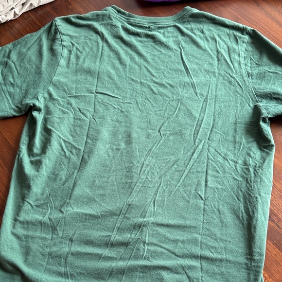 Nike Forest Green Tee with White Logo - large - Picture 5 of 5